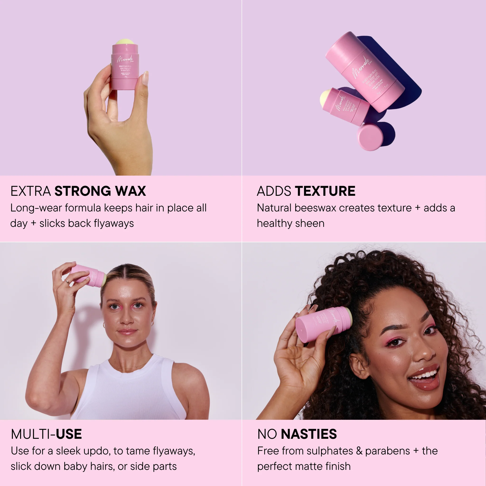 Mini Hair Styling Wax Stick - Image 5