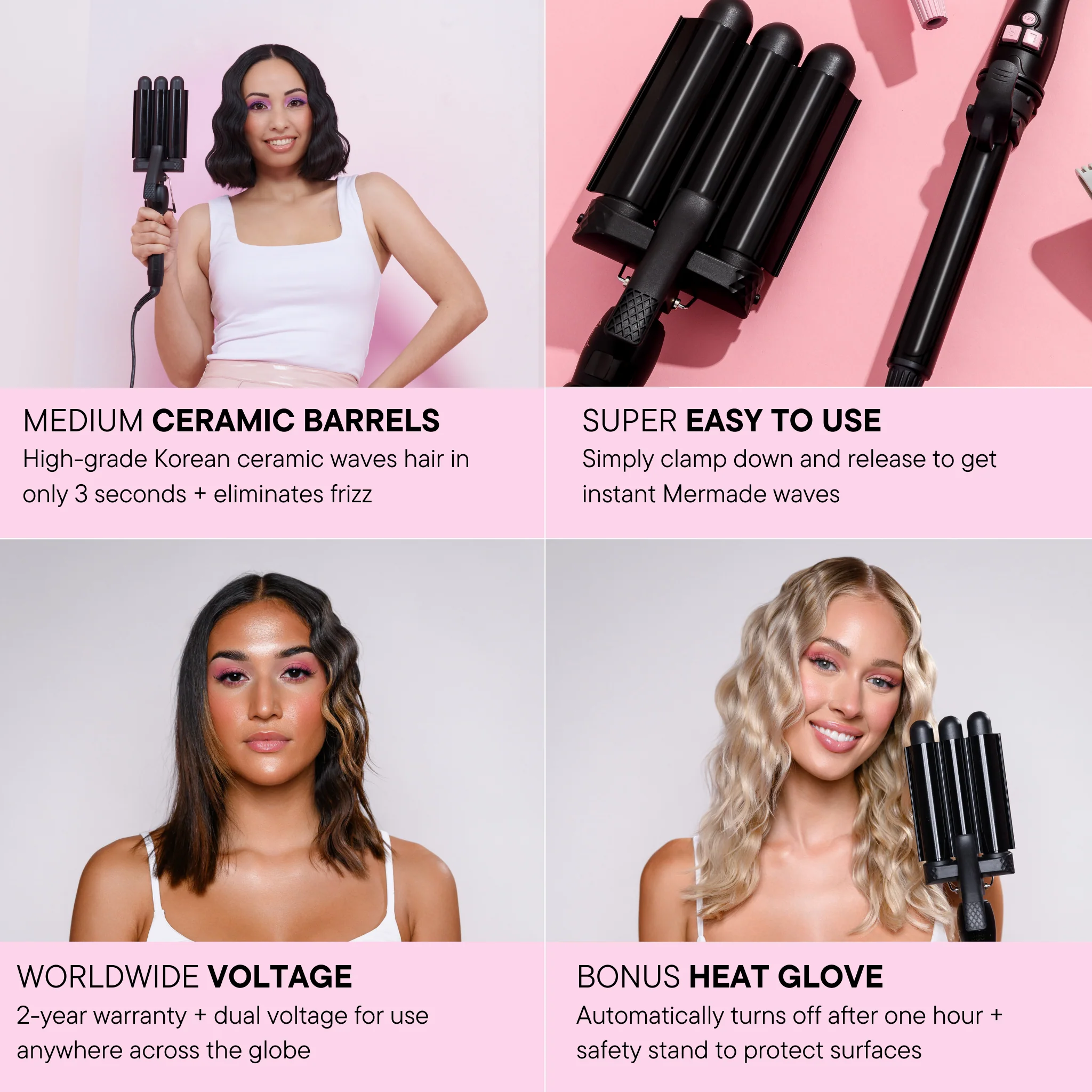 1" Mini Pro Waver - Black - Image 10